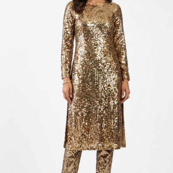 Women’s Abstract Printed Designer Kurti Fabric Detail