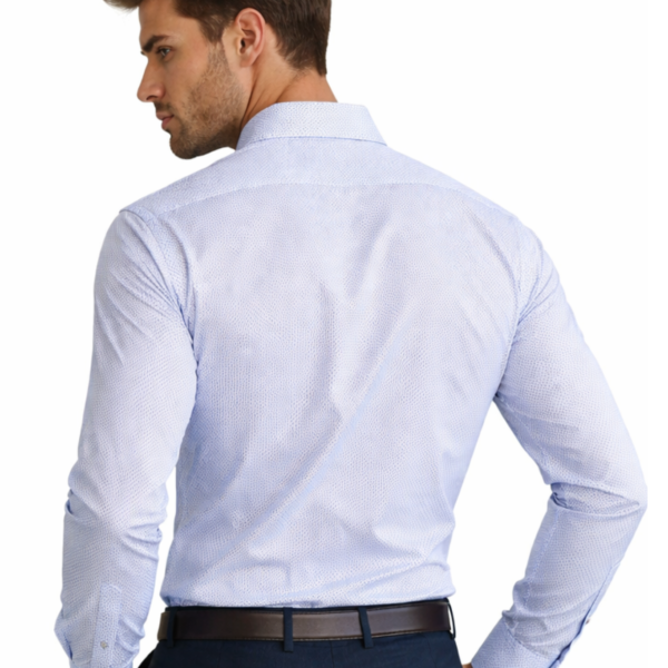 Men’s Light Blue Slim Fit Formal Shirt