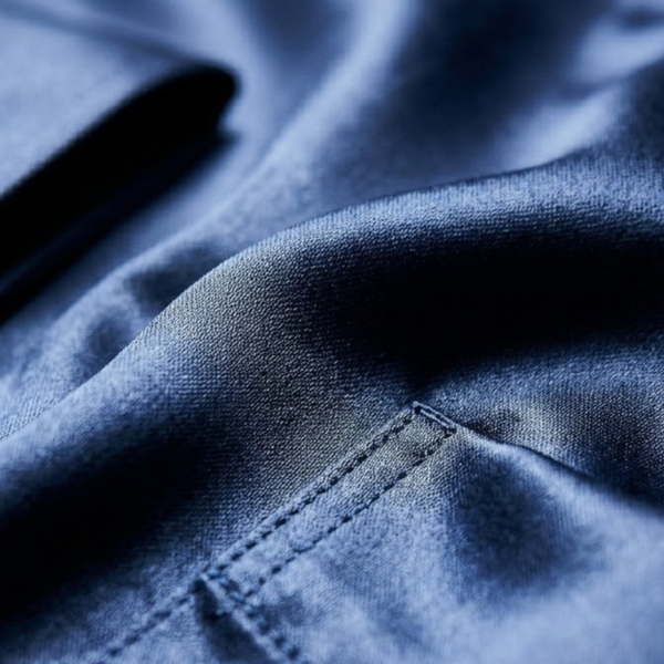 Men’s Premium Blue Satin Finish Formal Shirt