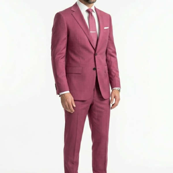 Rose Elegance Slim Fit Men’s Suit